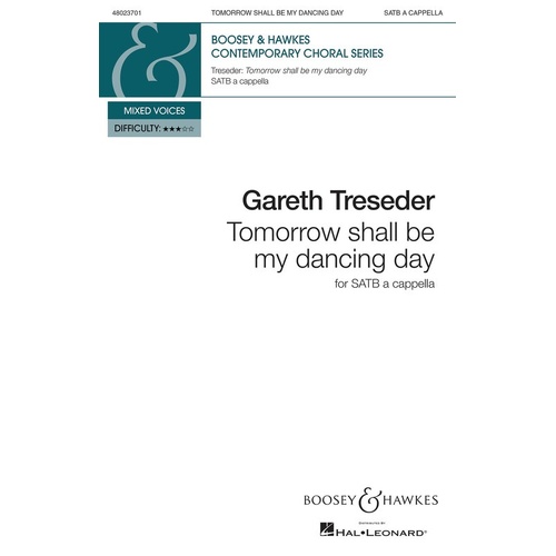 Tomorrow Shall Be My Dancing Day SATB A Cappella (Octavo) Book