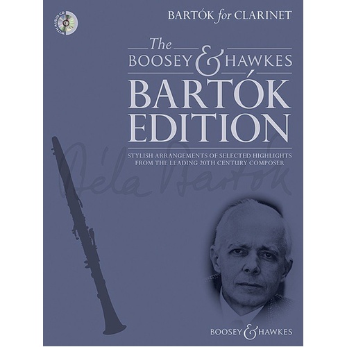 Bartok for Clarinet BK/CD