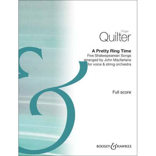 A Pretty Ring Time Baritone/So Score Book