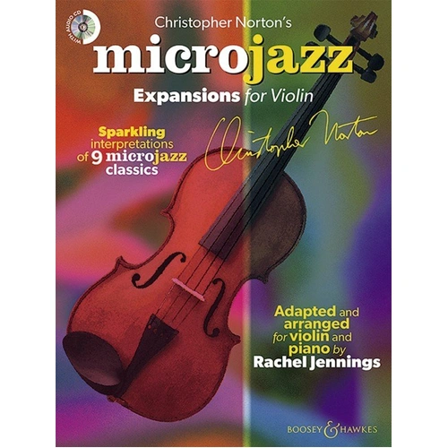 Microjazz Expansions for Violin BK/CD by Rachel Jennings
