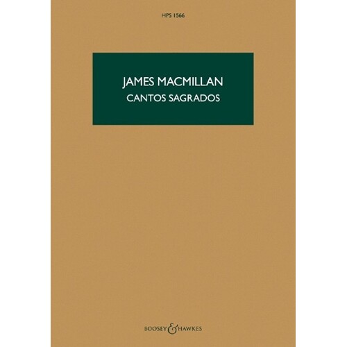 Macmillan - Cantos Sagrados Study Score Book