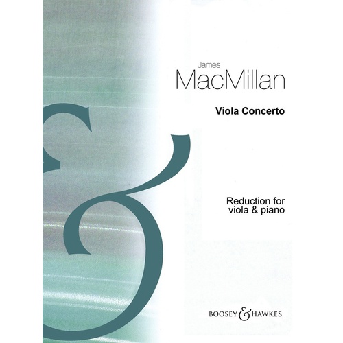 Macmillian - Viola Concerto Study Score Book