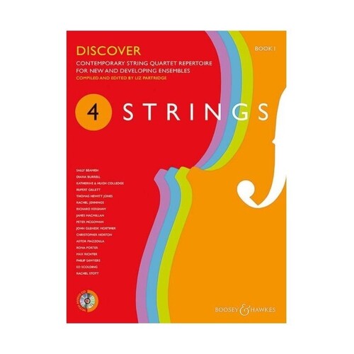 4 Strings - Discover Book 1 String Quartet Parts (Set Of Parts) Book
