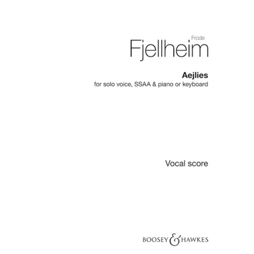 Aejlies Solo Voice/Ssaa Book