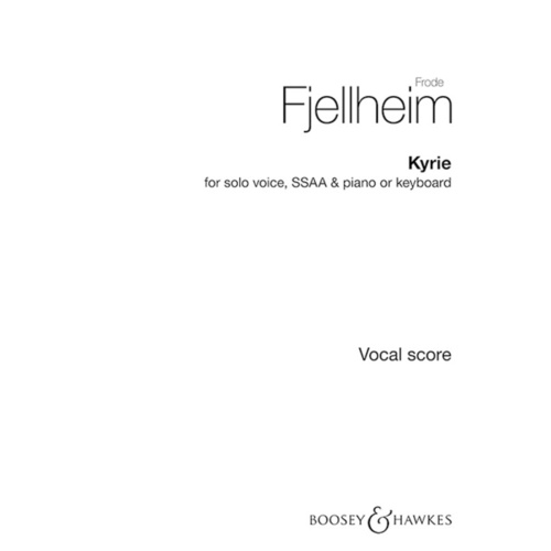 Kyrie Solo Voice/Ssaa Book