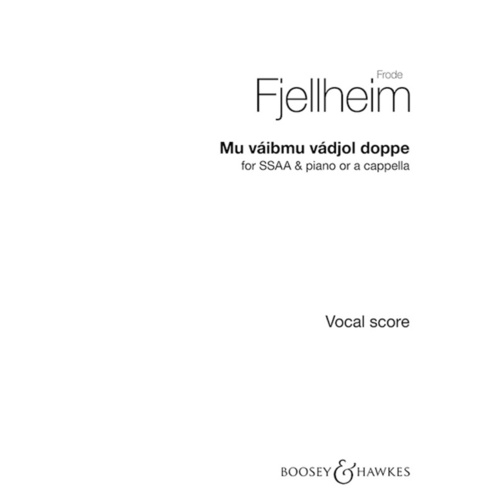 Mu Vaibmu Vadjol Doppe SSAa Piano Or A Cappella Book