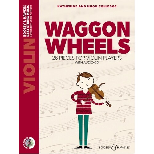 Waggon Wheels Violin Book/CD New Edition (Softcover Book/CD)