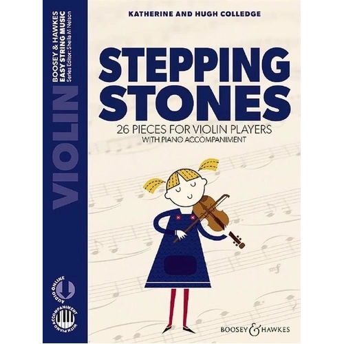 Stepping Stones Violin Book - New Edition by Boosey & Hawkes