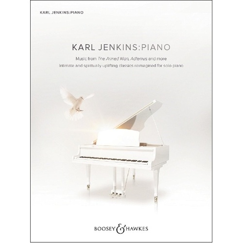 Karl Jenkins - Piano Solo Sheet Music, 64 Pages, Includes Adiemus, Benedictus, Original Works, Boosey & Hawkes