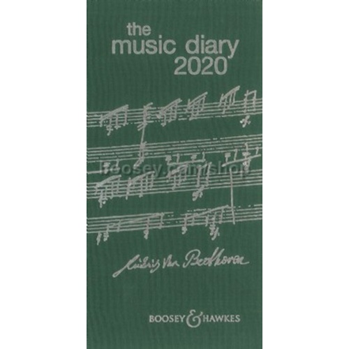 Boosey And Hawkes Music Diary 2020 Green Book
