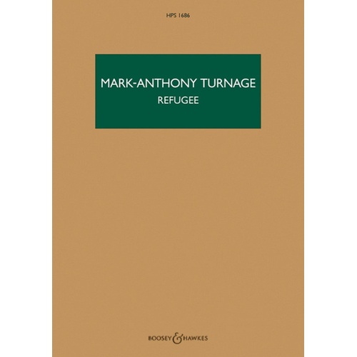 Turnage - Refugee Tenor/Chamber Orchestra Study Score Score