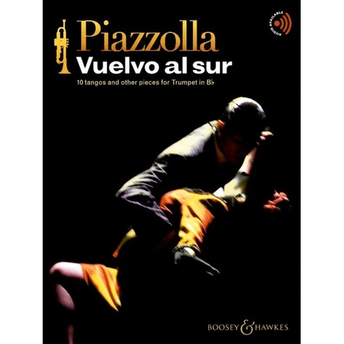 Piazzolla - Vuelvo al Sur 10 Tangos & Others for Trumpet Book