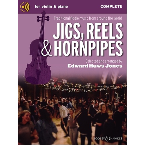 Jigs Reels & Hornpipes Complete Violin Edition Bk/Ola Sftcvr/Online Audio (Violin)
