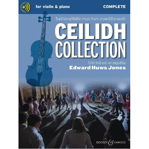 Fiddler Playalong Collection for Violin Book 2 by Edward Huws Jones, Boosey & Hawkes, 88 Pages, Strings Category