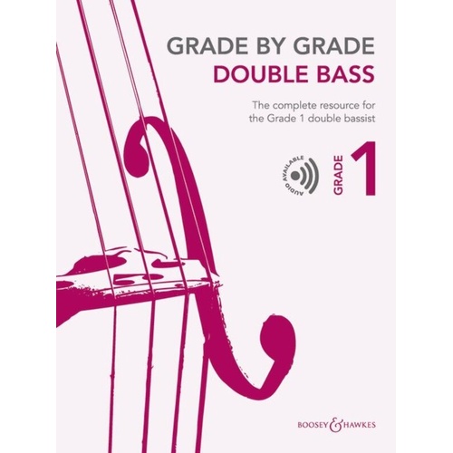 Grade by Grade Double Bass Grade 1 BK/OLA by Boosey & Hawkes