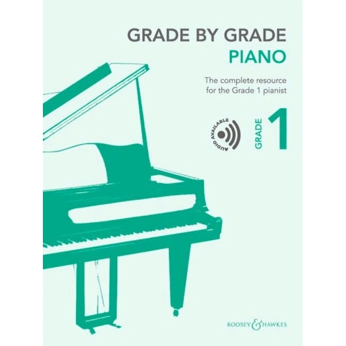 Grade By Grade Piano Grade 1 BK/OLA - Boosey & Hawkes, 32 Pages