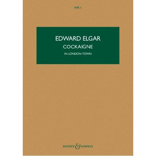 Elgar - Cockaigne in London Town Op. 40 Study Score HPS 1