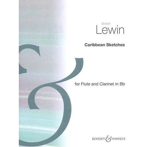 Lewis - Caribbean Sketches Flute/Clarinet (Softcover Book)