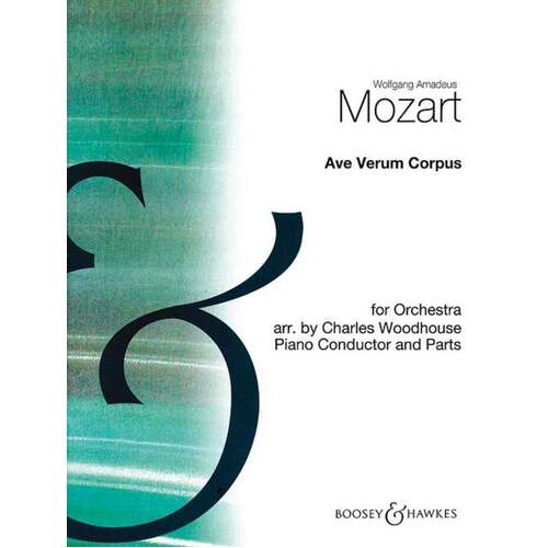 Ave Verum Corpus Score/Parts Orchestra