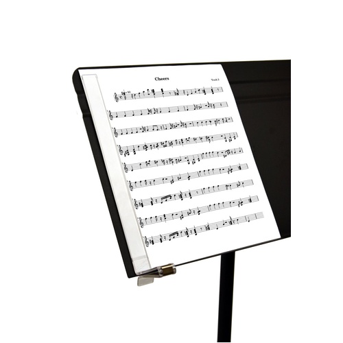 Musiclip Transparent Plastic Music Clip by Manhasset
