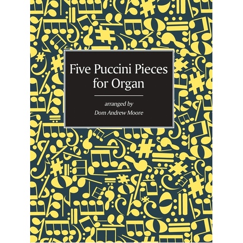 5 Puccini Pieces For Organ Softcover Book (Organ)
