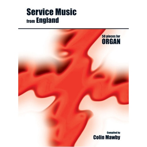 Service Music From England Softcover Book (Organ)