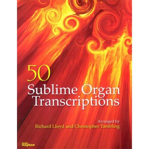 50 Sublime Organ Transcriptions Softcover Book (Organ)