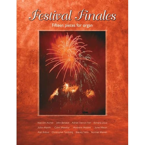 Festival Finales 15 Pieces For Organ Softcover Book (Organ)