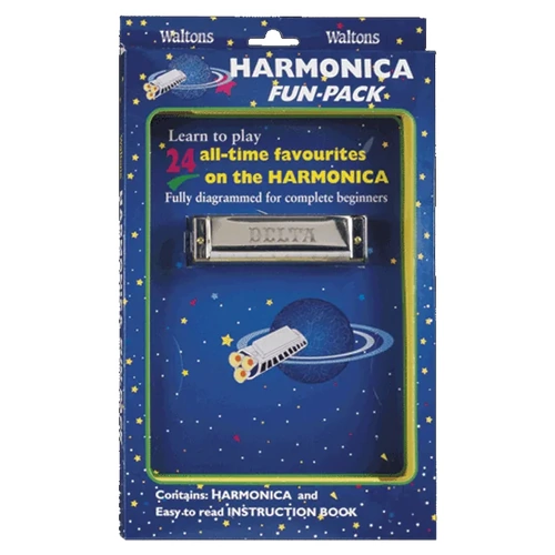 Waltons C Harmonica Pack with Instruction Book - Model WM1533
