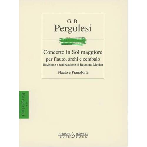 Concrt In Sol Maggiore Flute Book