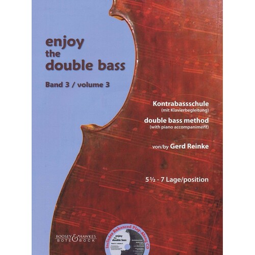 Enjoy The Double Bass V3 Softcover Book/CD
