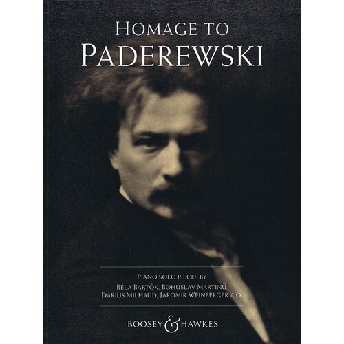 Hommage To Paderewski Piano Solos (Softcover Book)