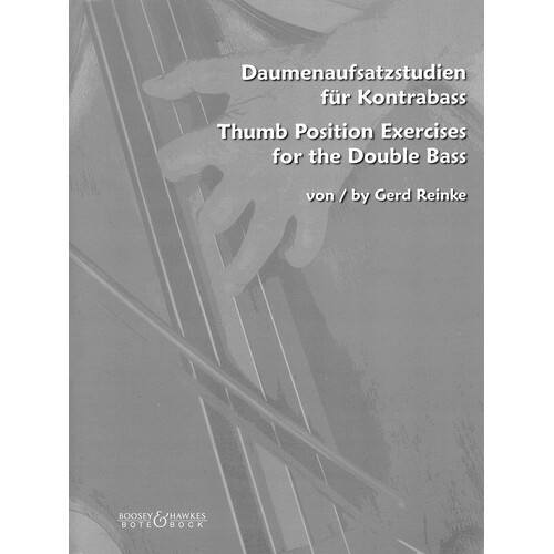 Thumb Position Exercises For The Double Bass (Softcover Book)