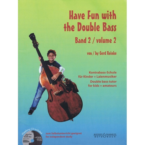 Have Fun With The Double Bass V2 Softcover Book/CD