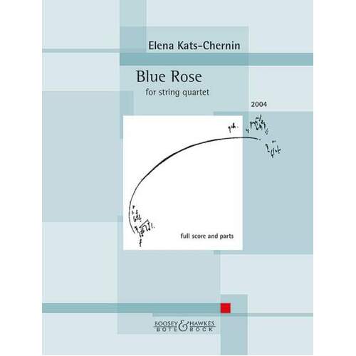 Blue Rose String Quartet (Music Score/Parts) Book