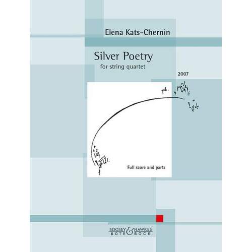 Silver Poetry String Quartet (Music Score/Parts) Book