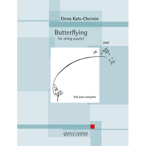 Butterflying For String Quartet (Music Score/Parts) Book