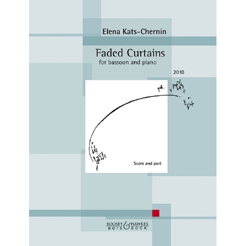 Kats-Chernin - Faded Curtains Bassoon/Piano