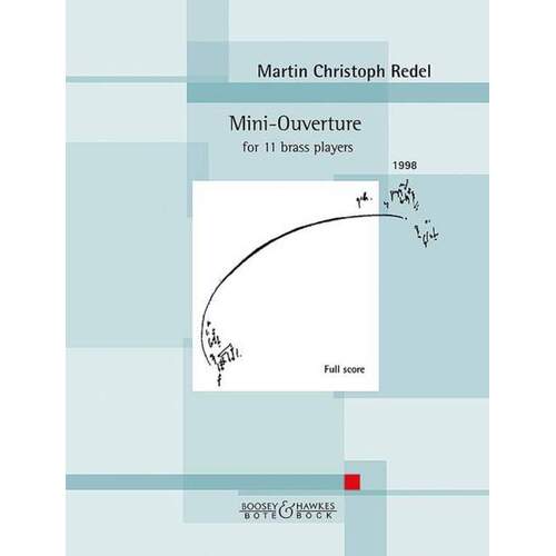 Redel - Mini-Ouverture Op 51 Score Book
