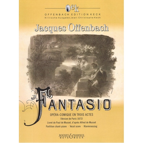 Offenbach - Fantasio Vocal Score (Softcover Book)