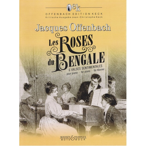 Offenbach - Les Roses Du Bengale Piano (Softcover Book)