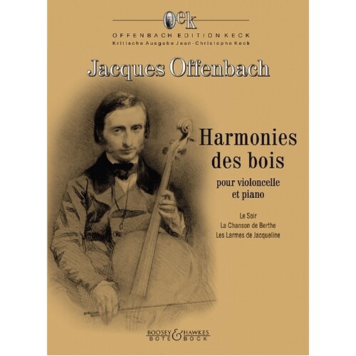 Offenbach - Harmonies Des Bois Cello/Piano (Softcover Book)