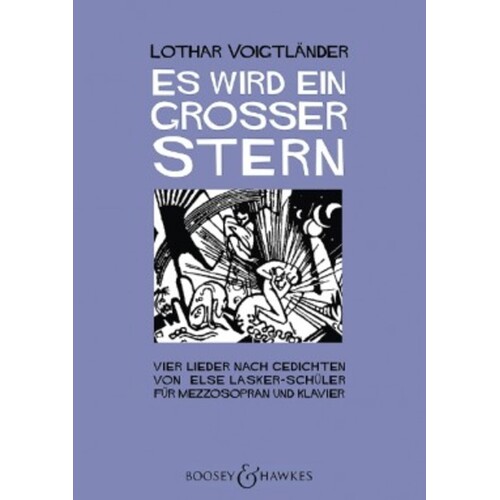 Voigtlaender - Es Wird Ein Grosser Stern Mezzo/Piano (Softcover Book)