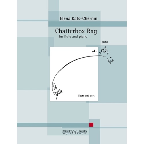 Kats-Chernin - Chatterbox Rag For Flue/Piano
