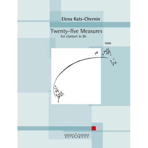 Kats-Chernin - Twenty-Five Measures for Clarinet in B Flat