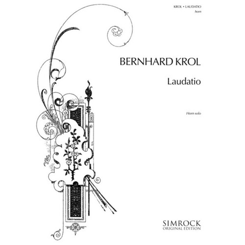 Krol - Laudatio Horn Solo (Softcover Book)