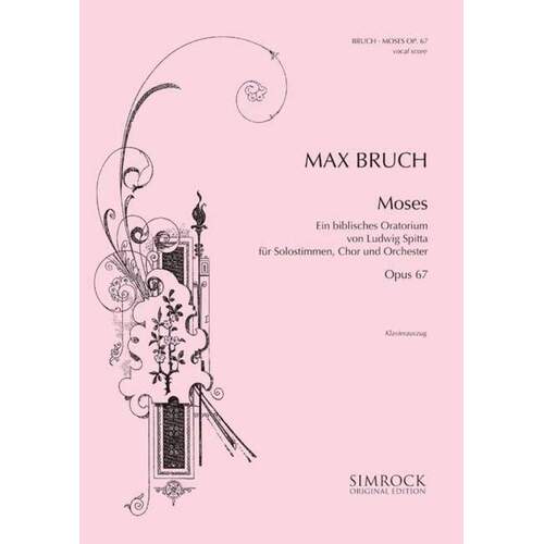 Moses Op.6 Vocal Score