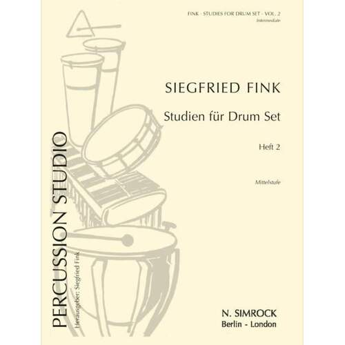 Studies Drum Set 2 Book