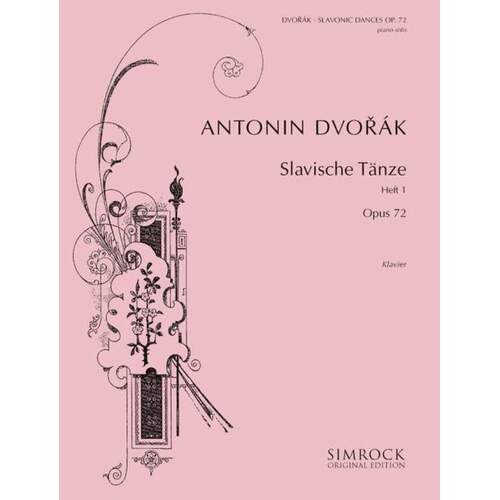 Slavonic Dances Op 72 Book 1 Piano Book