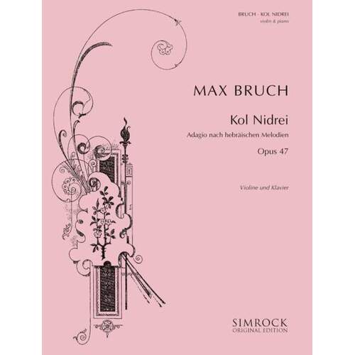Kol Nidrei Op.4 Violin Book